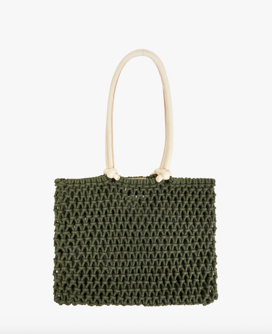 Clare V. Sandy Tote - Army