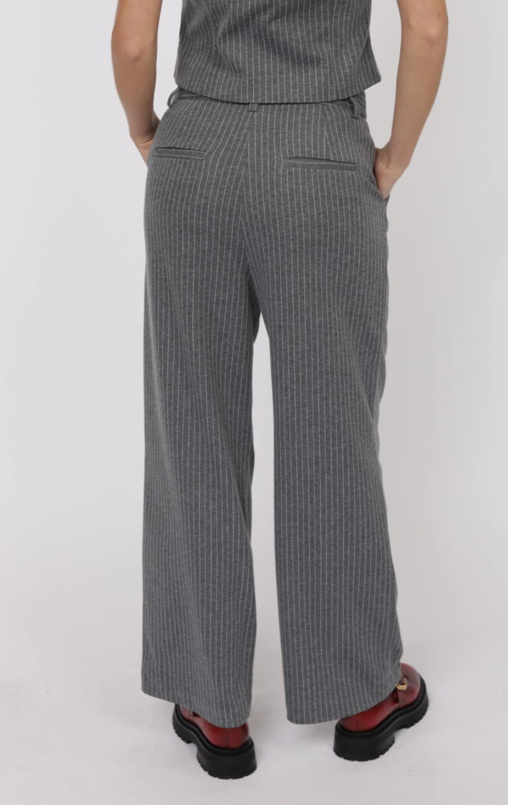 Day To Day Pinstripe Straight Leg Pants