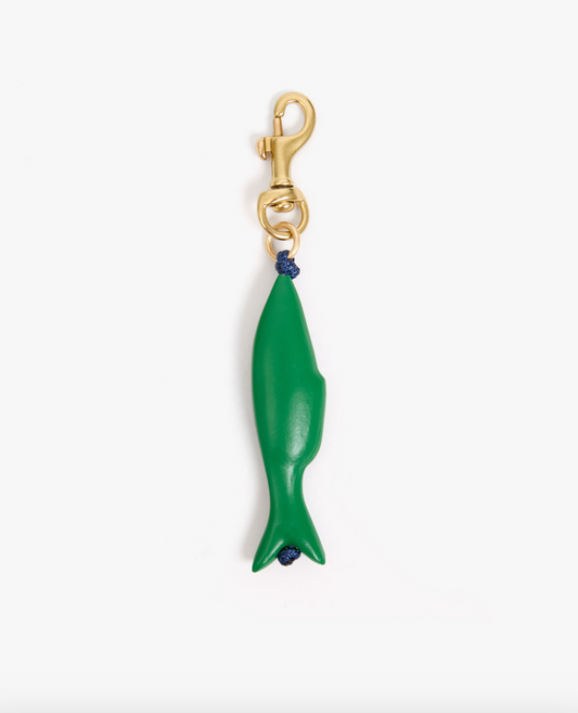Clare V. Le Sardine Fob - Emerald