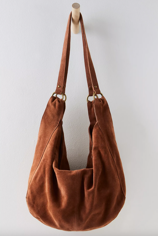 Free People Roma Suede Tote Bag