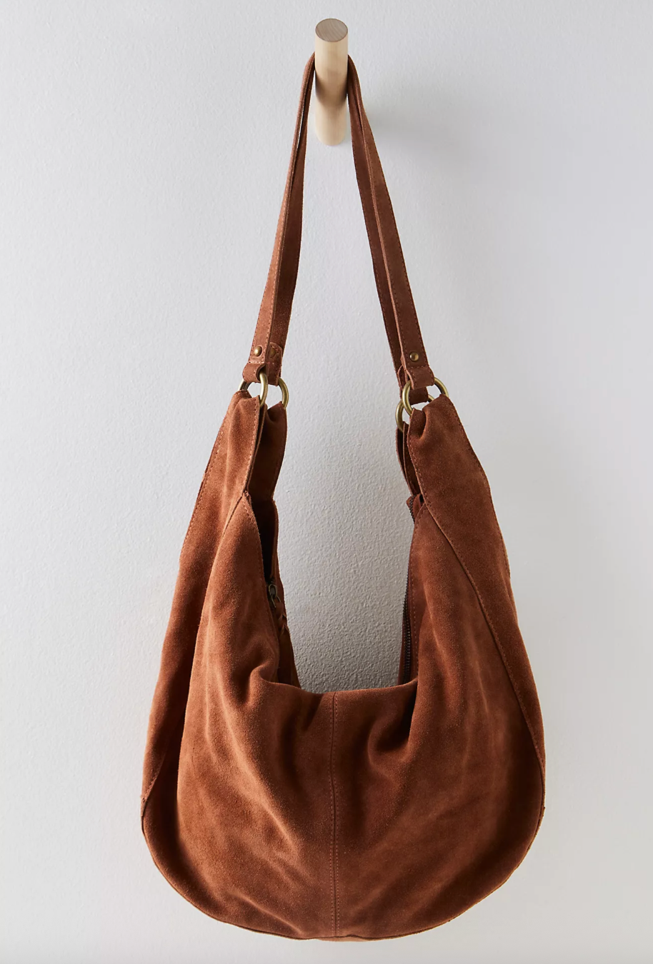 Free People Roma Suede Tote Bag