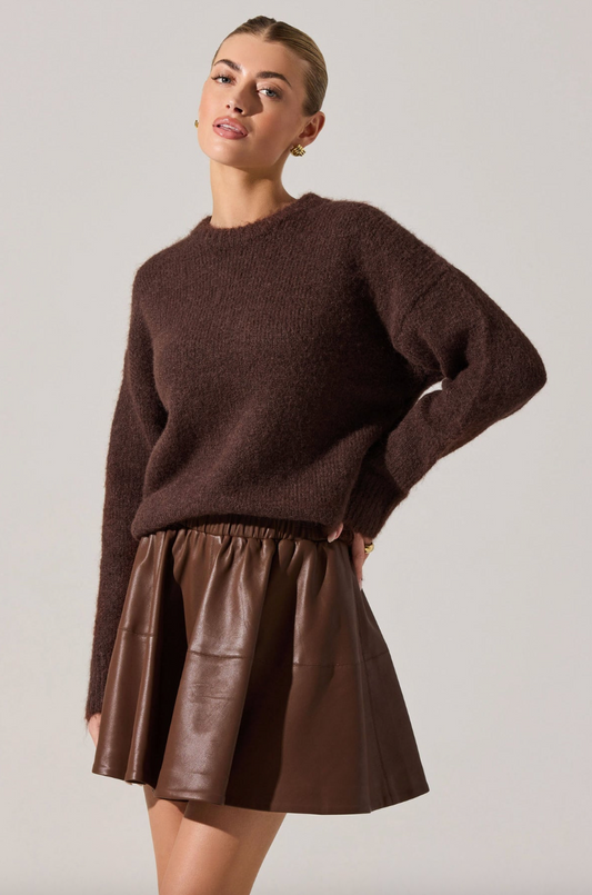 Selbie Brushed Knit Sweater