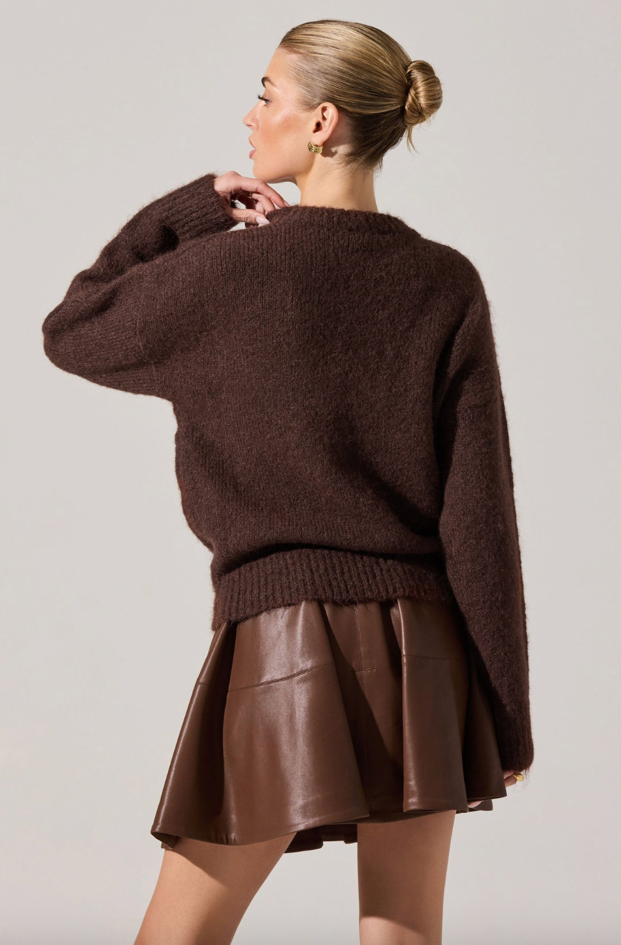 Selbie Brushed Knit Sweater