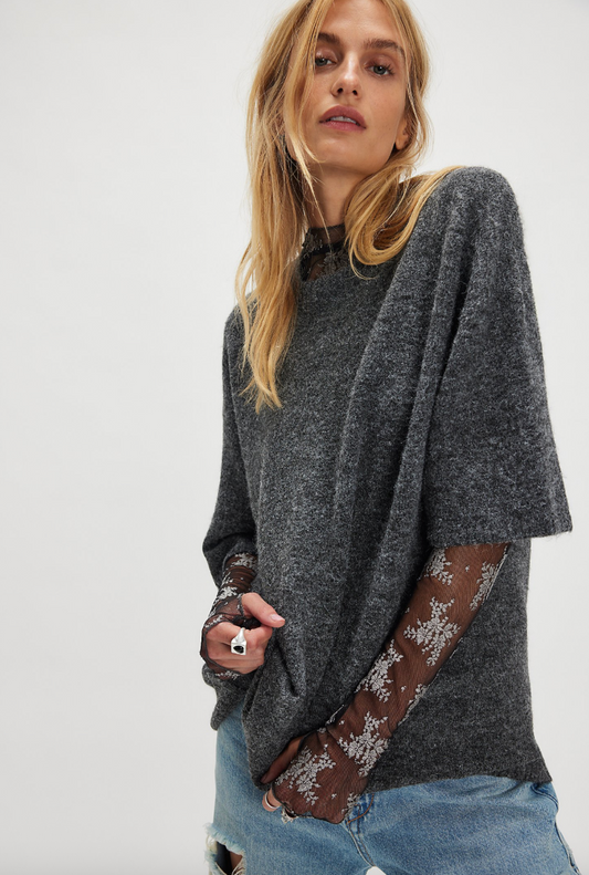 Free People Margot Sweater Tee