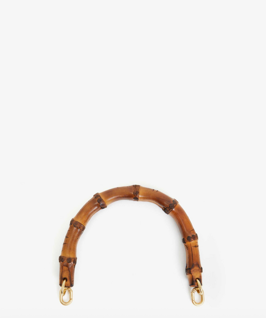 Clare V. Bamboo Top Handle - Natural