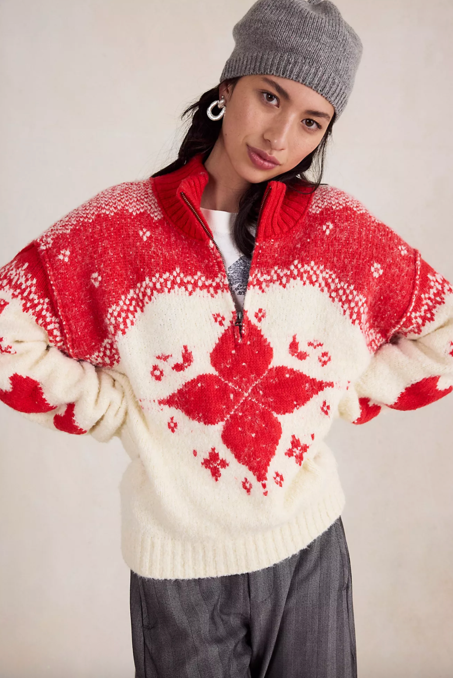 Free People Mythical Knit Sweater