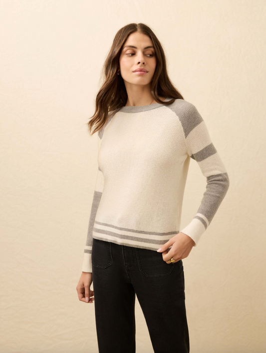 Faherty Throwback Crew - Lake Mist