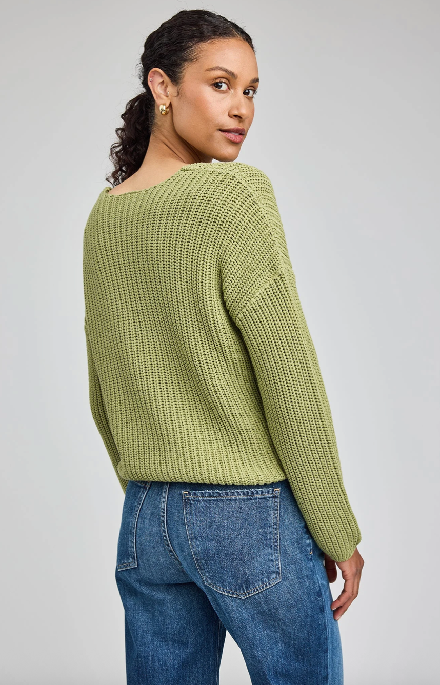 Gentle Fawn Spencer V-Neck Knit Sweater - gilt+gossamer