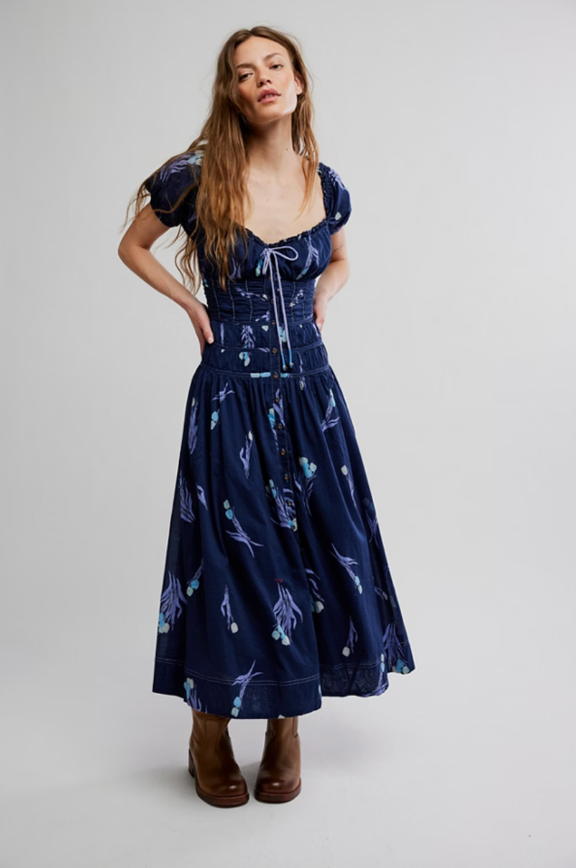 Free People Complete Me Midi Dress