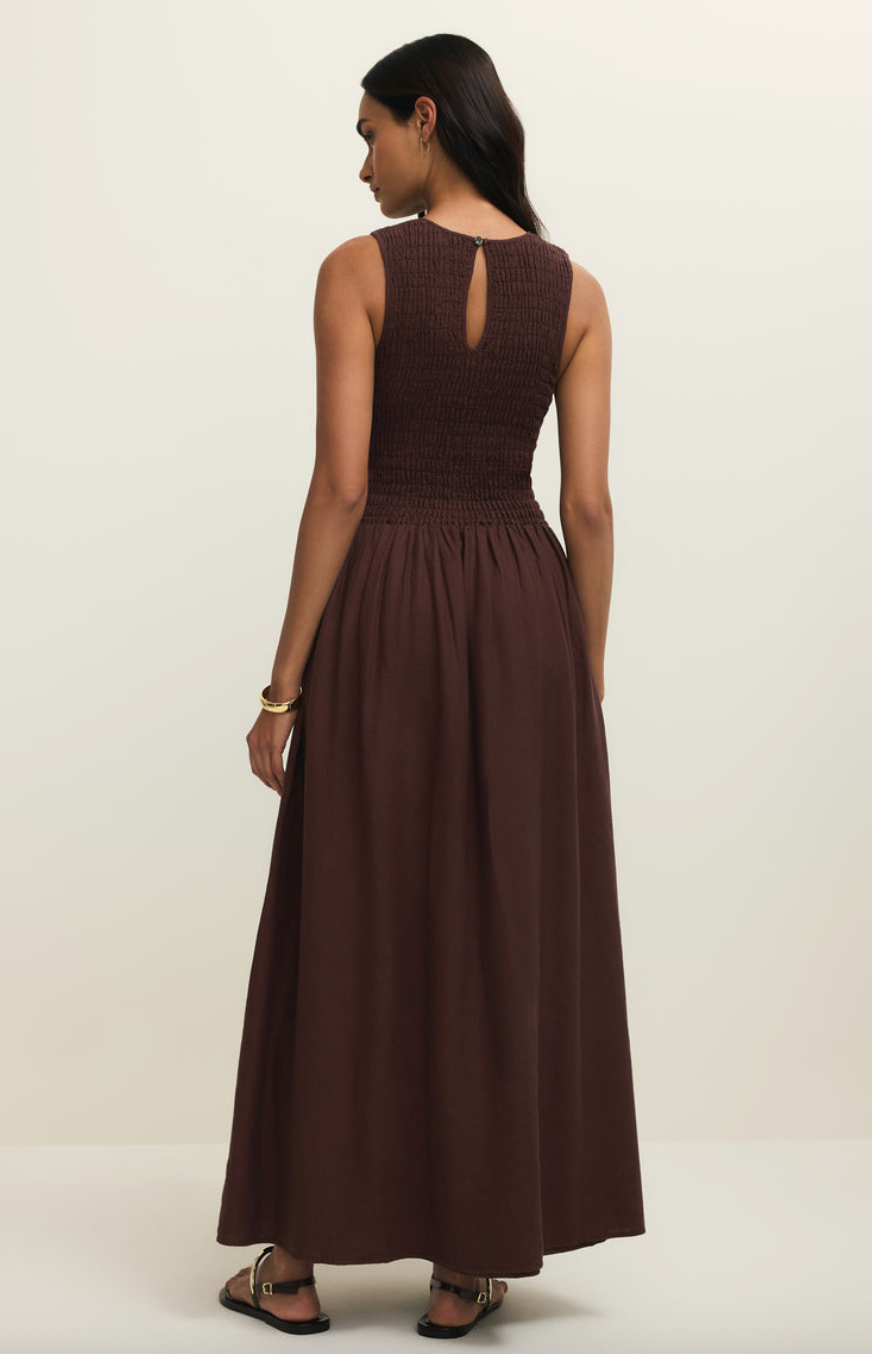 Juniper Linen Maxi Dress
