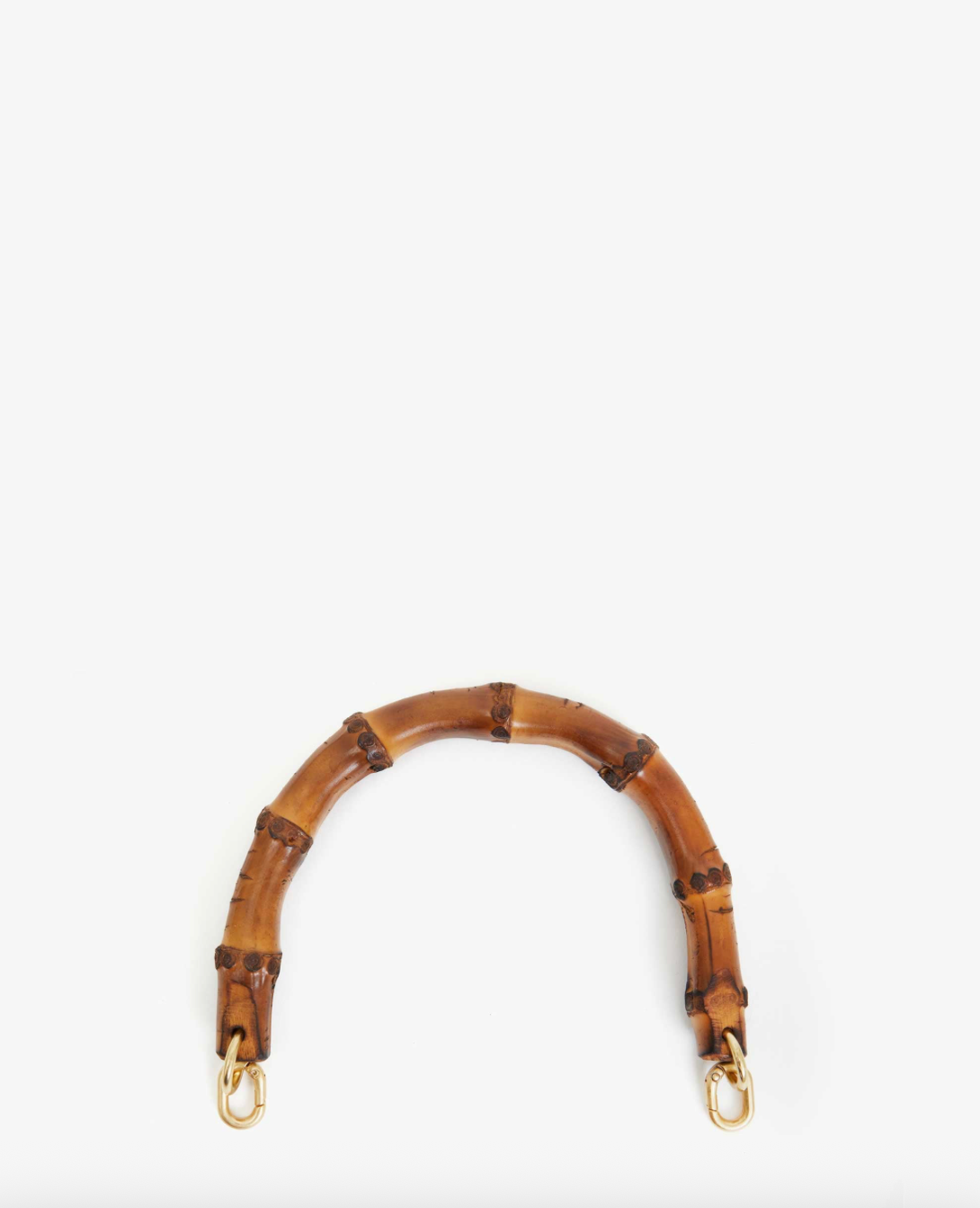 Clare V. Bamboo Top Handle - Natural - gilt+gossamer