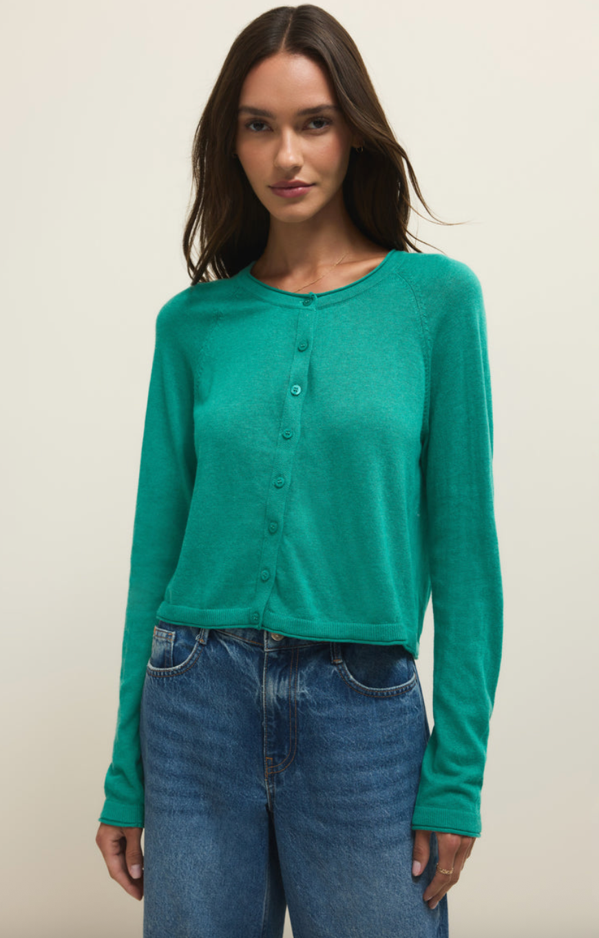 The Perfect Layer Cardigan - La Palma - gilt+gossamer