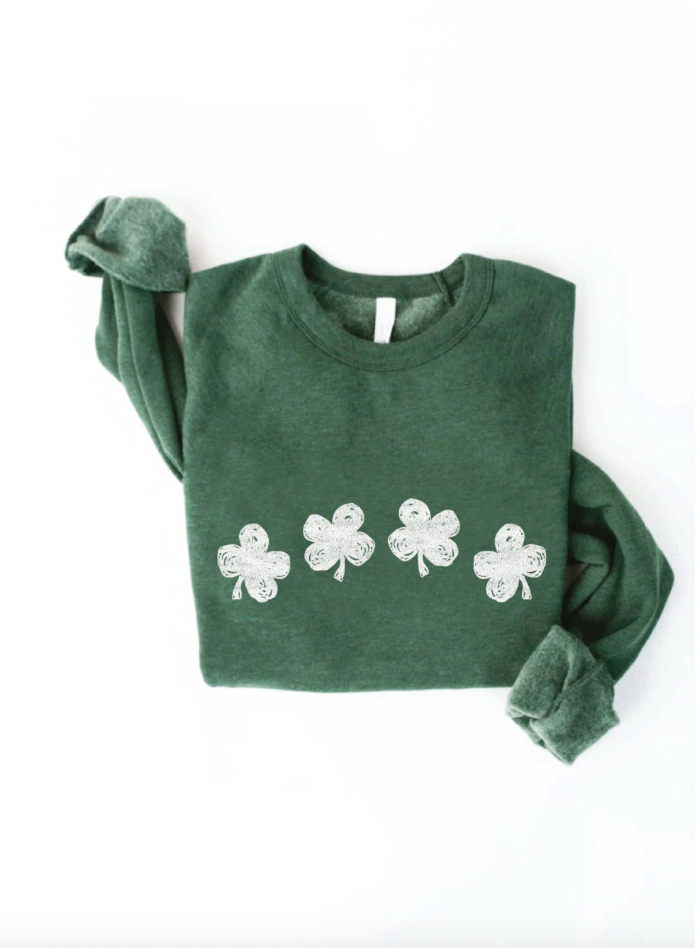 Oat Collective Clover Row Graphic Sweatshirt - gilt+gossamer