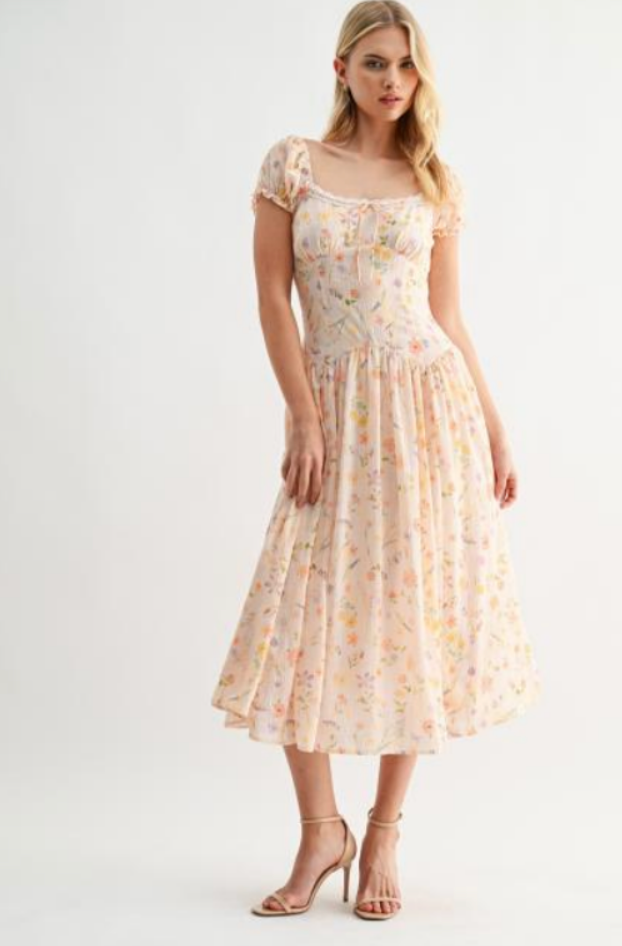Amelia Midi Dress - gilt+gossamer