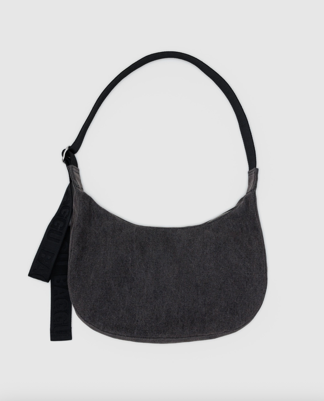 Baggu Medium Denim Crescent Bag - gilt+gossamer