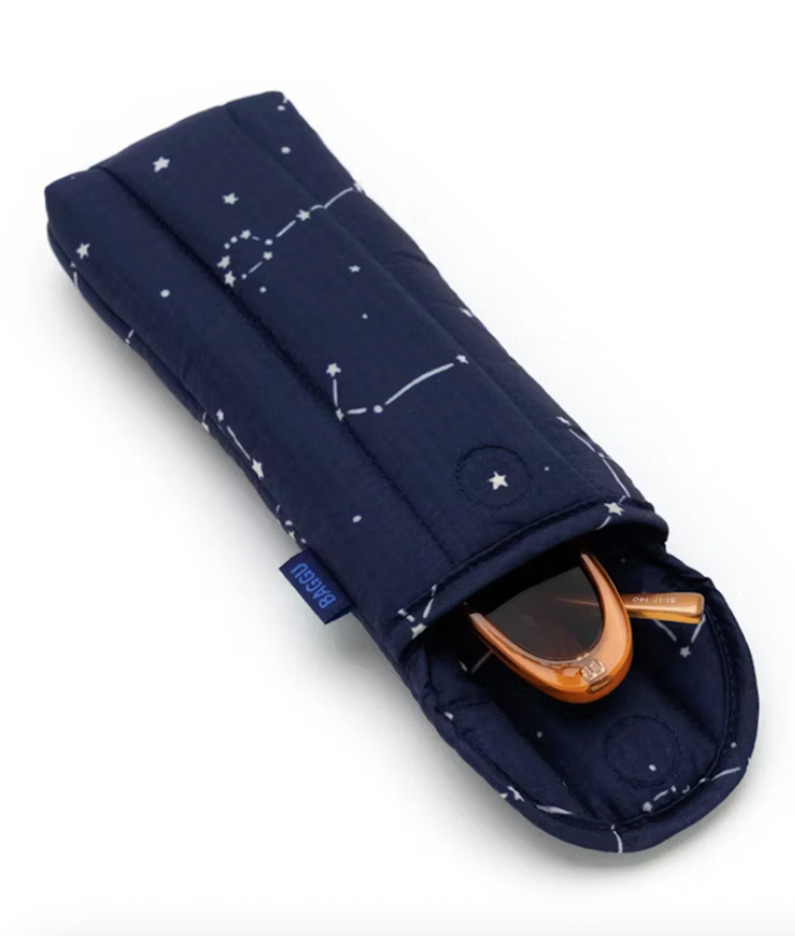 Baggu Puffy Glasses Sleeve - gilt+gossamer