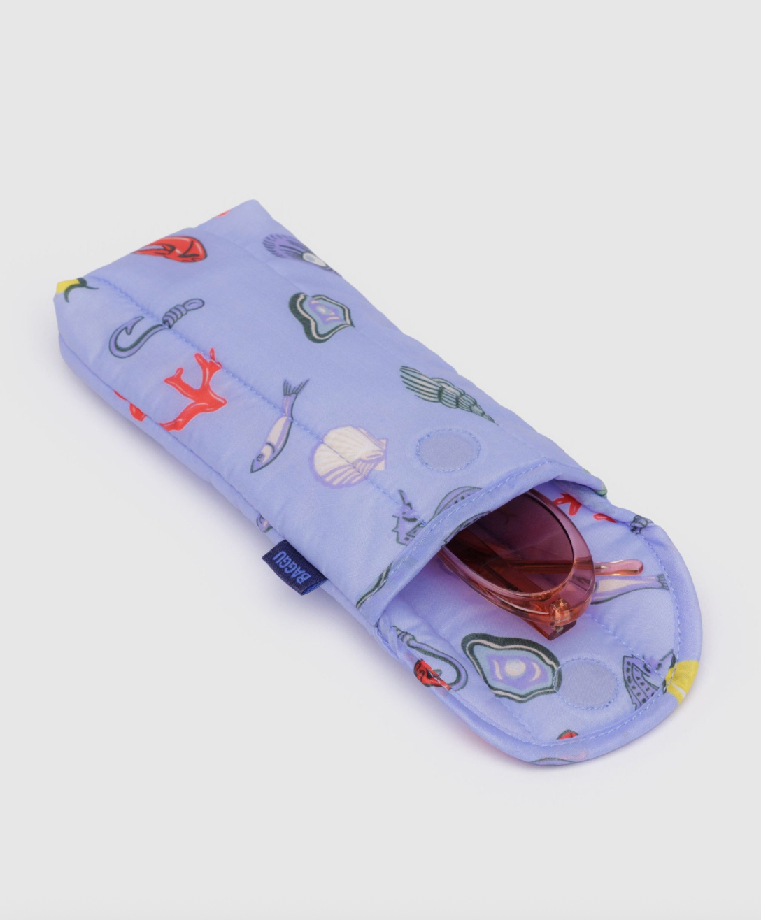 Baggu Puffy Glasses Sleeve - gilt+gossamer