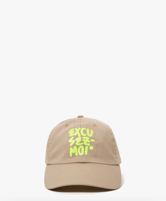 Clare V. Baseball Hat - Excusez Moi Khaki