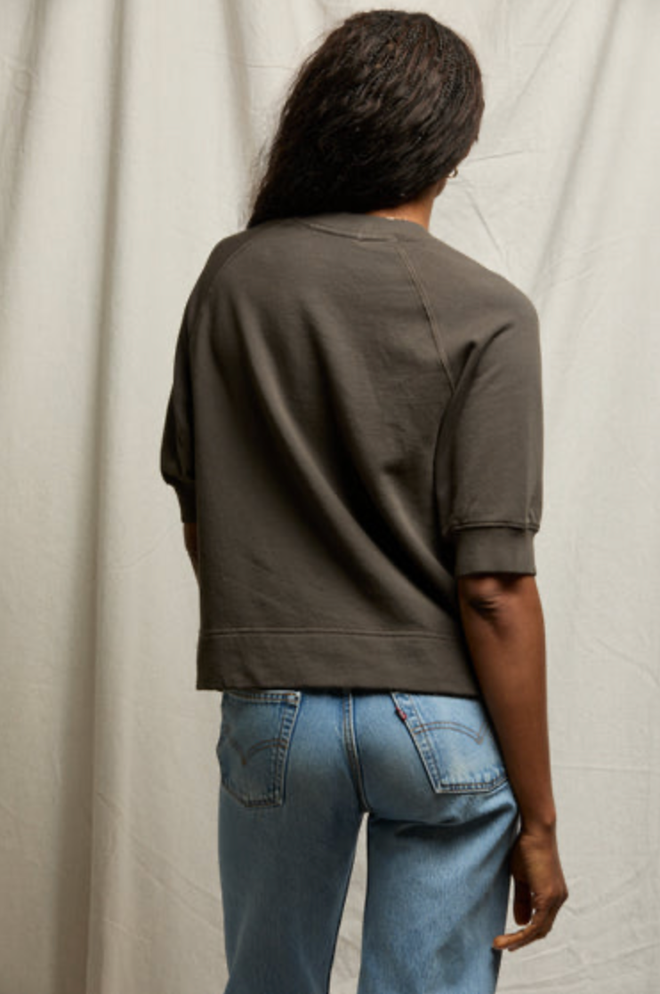 Perfect White Tee Effie Sweatshirt - Vintage Black - gilt+gossamer