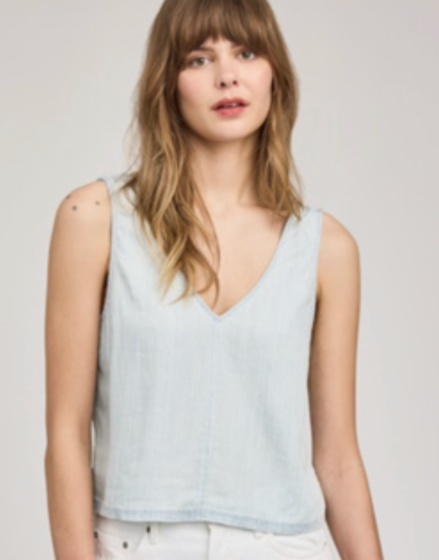 Colette Stripe Tank - gilt+gossamer
