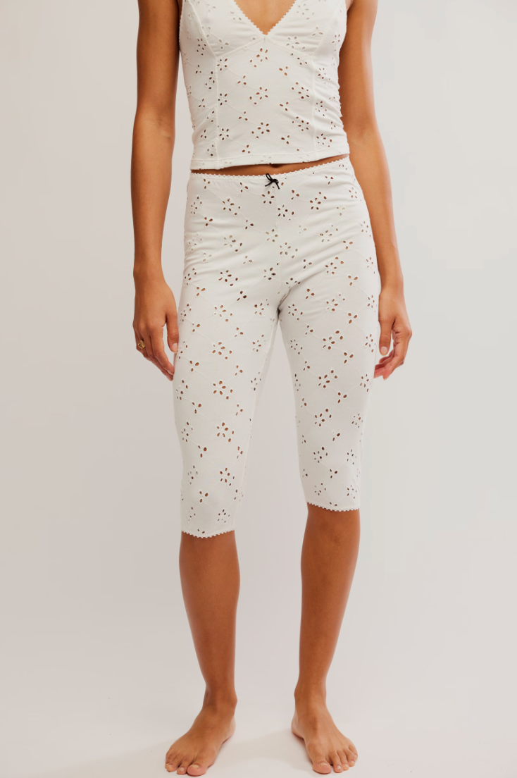 Free People Full Bloom Capri - gilt+gossamer
