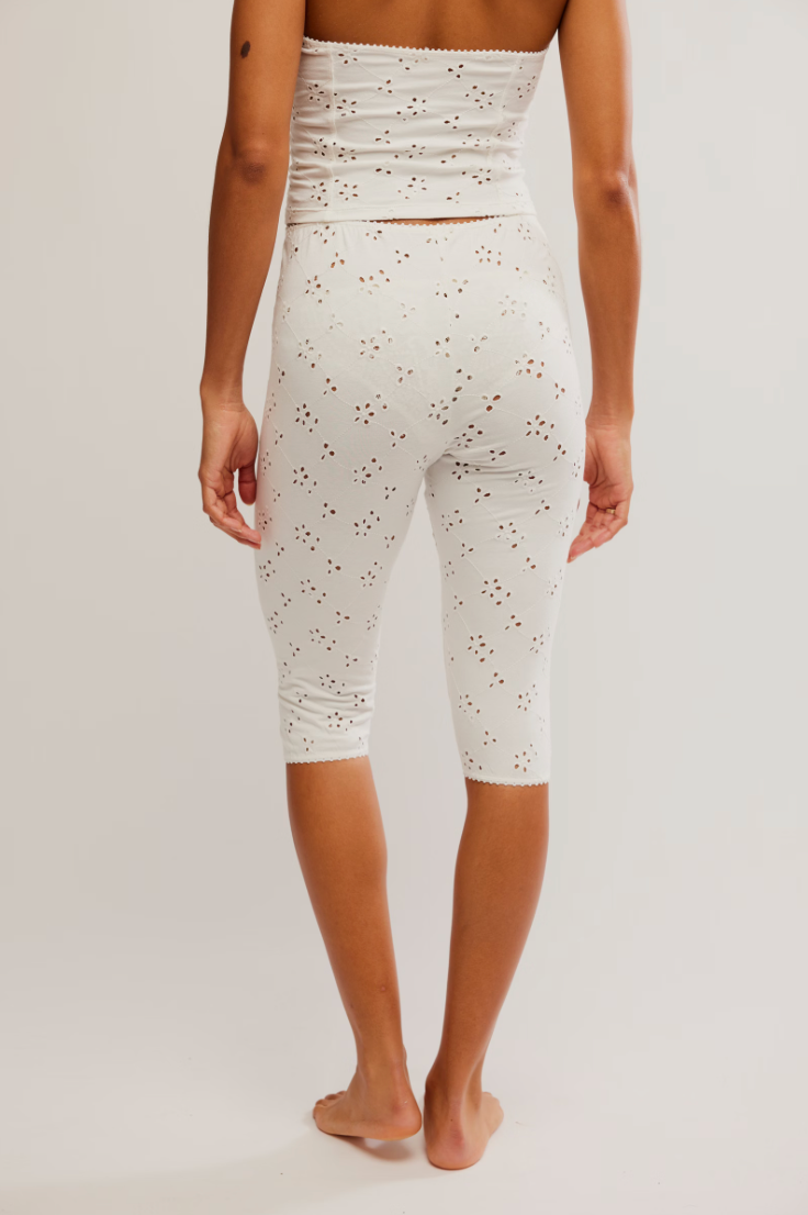 Free People Full Bloom Capri - gilt+gossamer