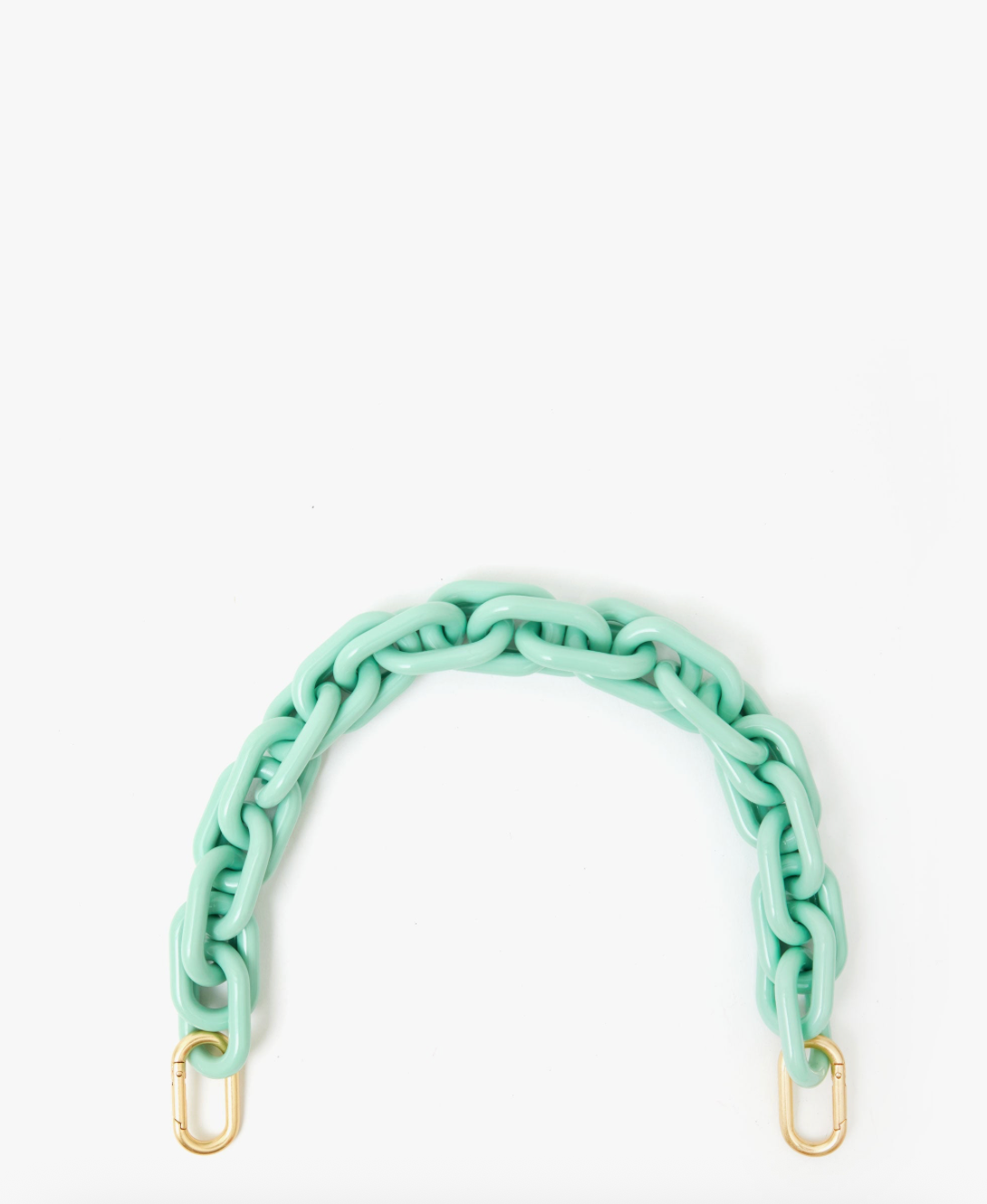 Clare V. Shortie Strap - gilt+gossamer