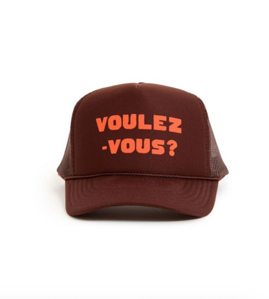 Clare V. Trucker Hat - Voulez-Vous - gilt+gossamer