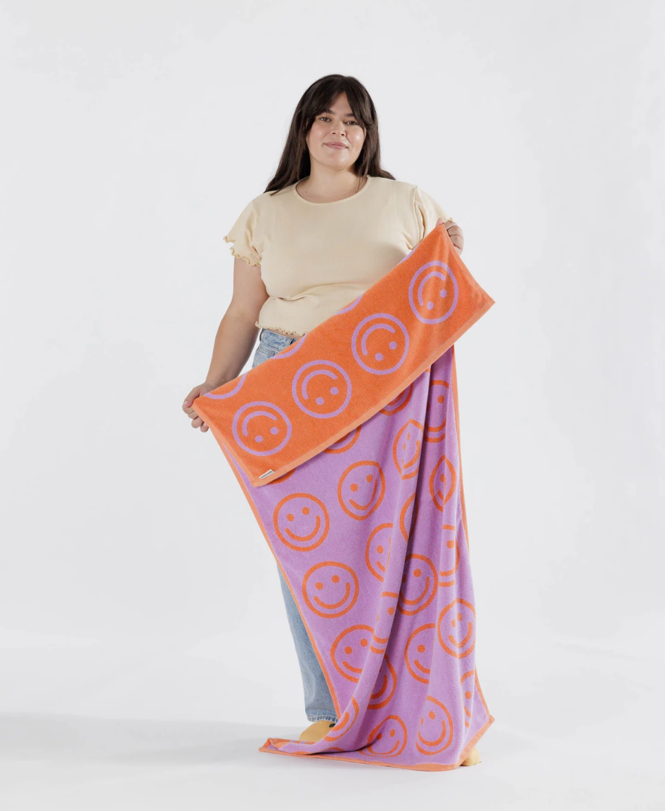 Baggu Bath Towel - gilt+gossamer