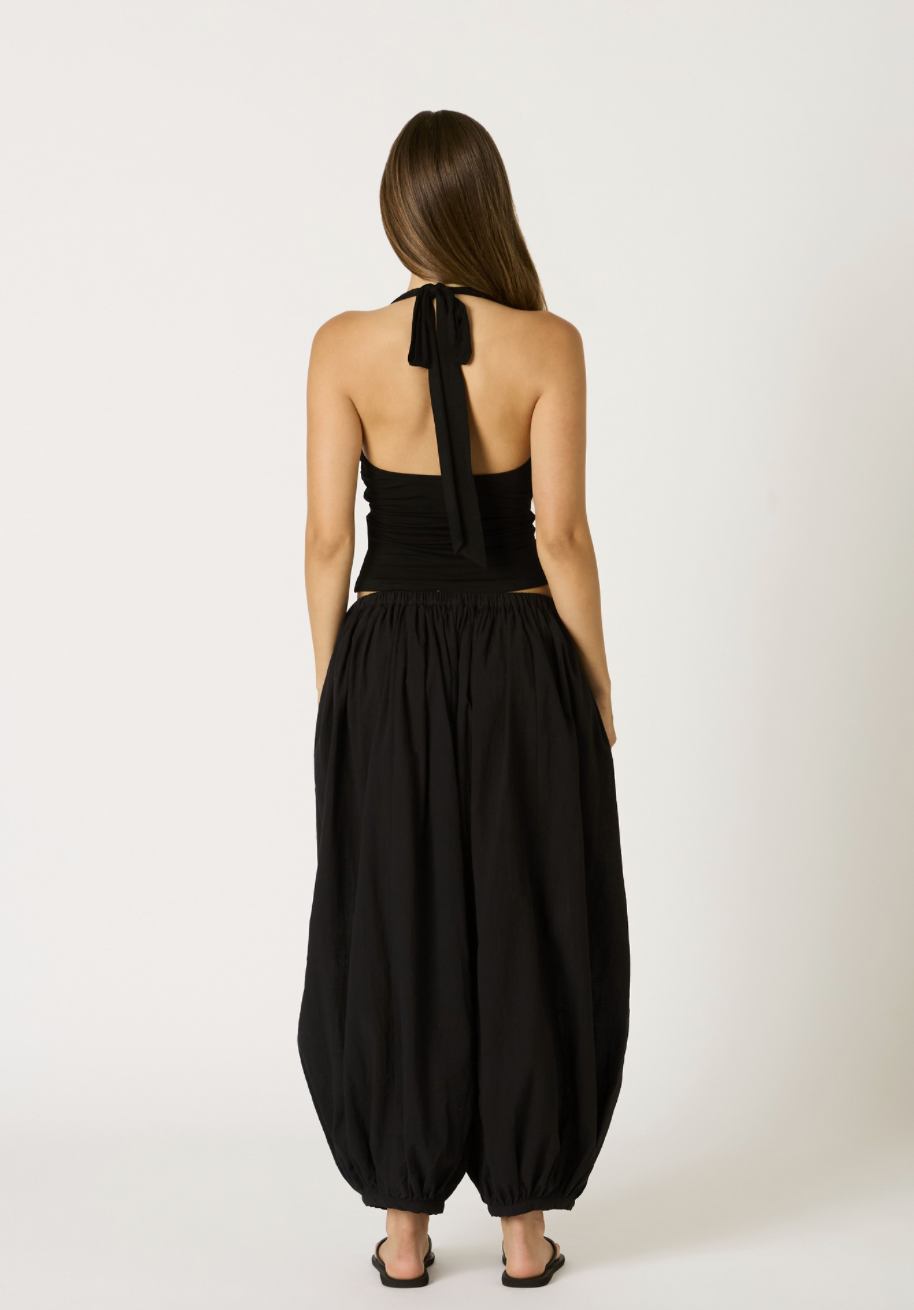 Ruby Balloon Pants - Black