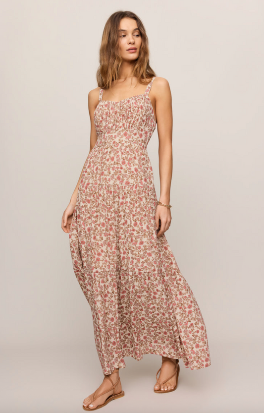Mindy Floral Maxi Dress
