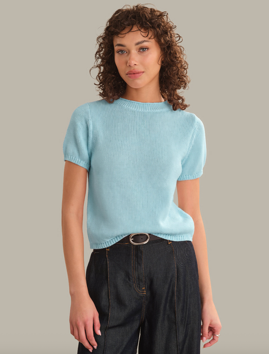 525 America Banks Sweater Tee - Winter Sky