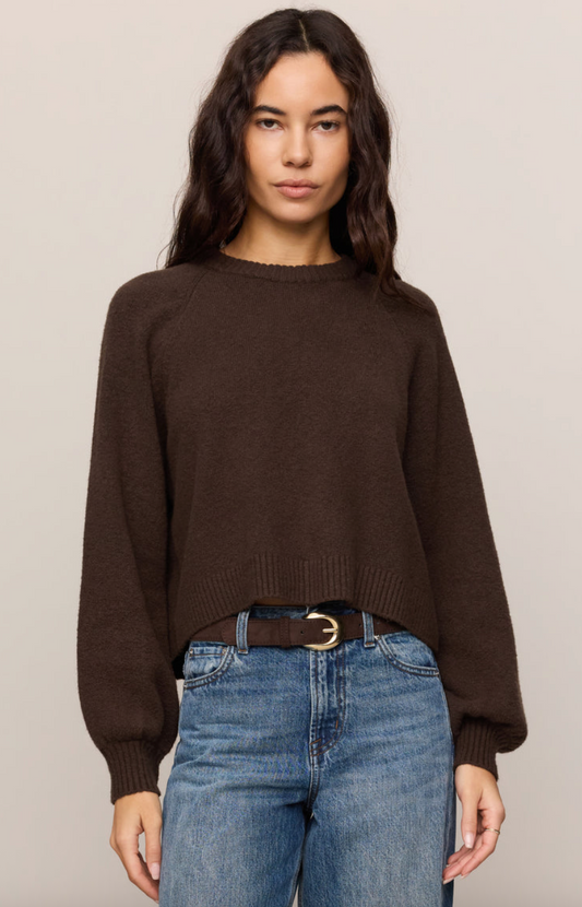 Coming Up Cozy Sweater - Dark Chocolate - gilt+gossamer