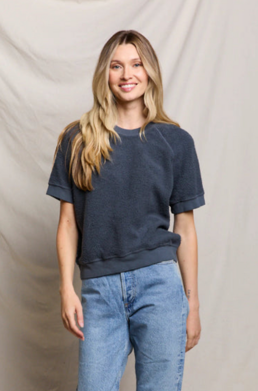 Perfect White Tee Kennedy Ziggy Short Sleeve - Turbulence