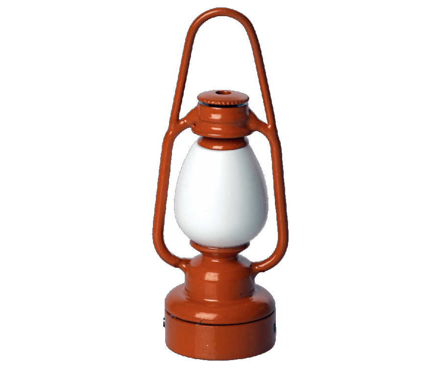 Maileg Vintage Lantern - Orange - gilt+gossamer
