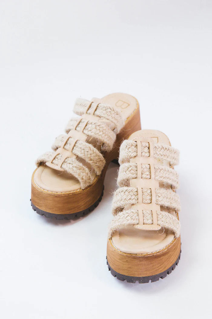 Matisse Daze Platform Sandal - gilt+gossamer