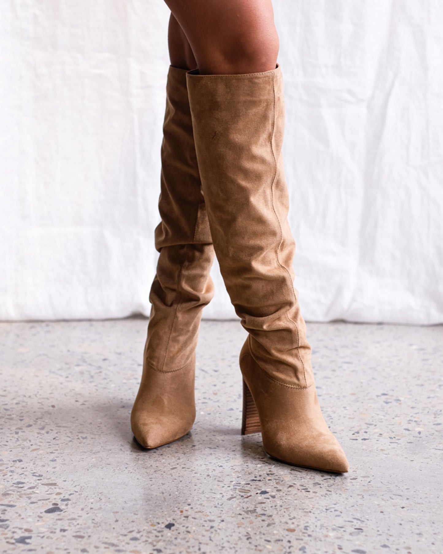 Billini Kimba Latte Suede Boot - gilt+gossamer