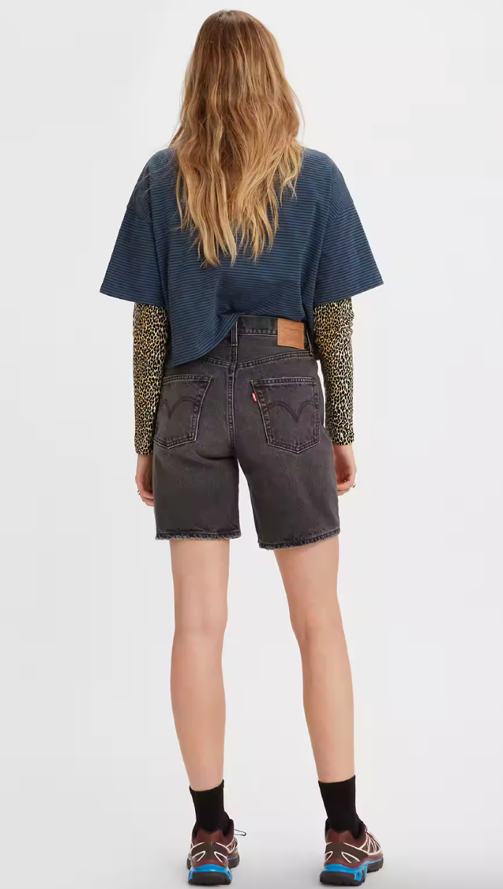 Levi's 501 90s Shorts - Worn in Black - gilt+gossamer